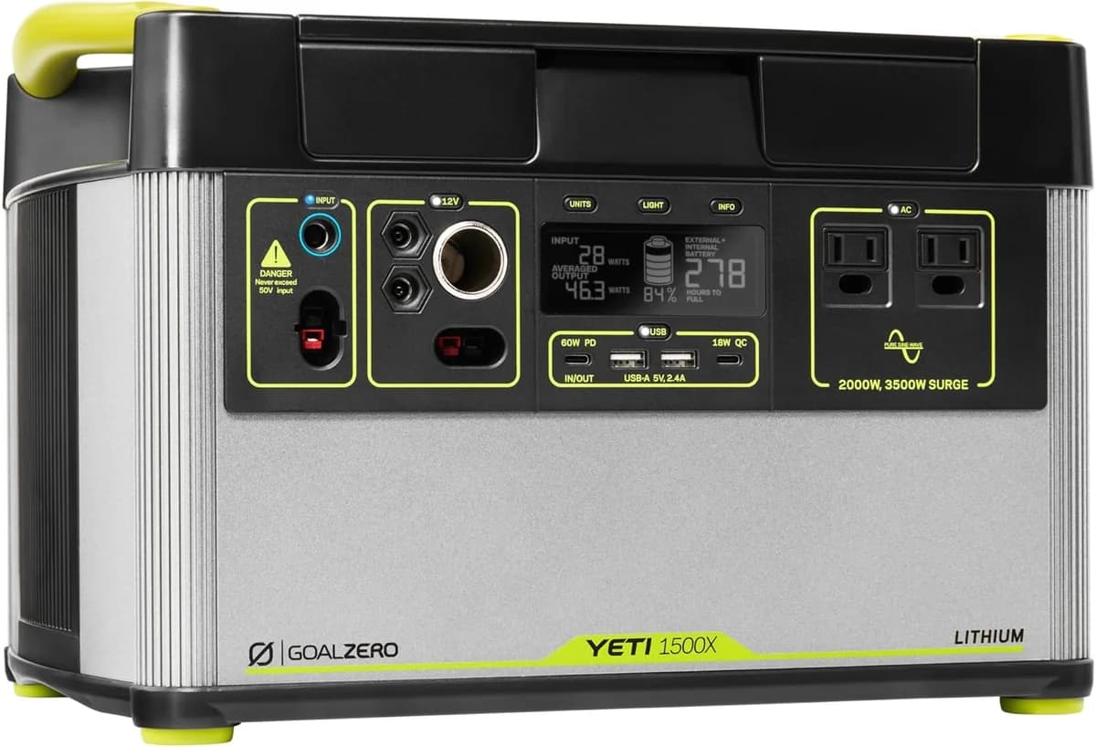 Yeti 1500X Portable Power Station