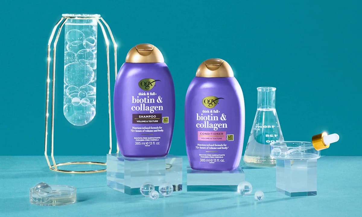 OGX Thick & Full + Biotin & Collagen Volumizing Shampoo