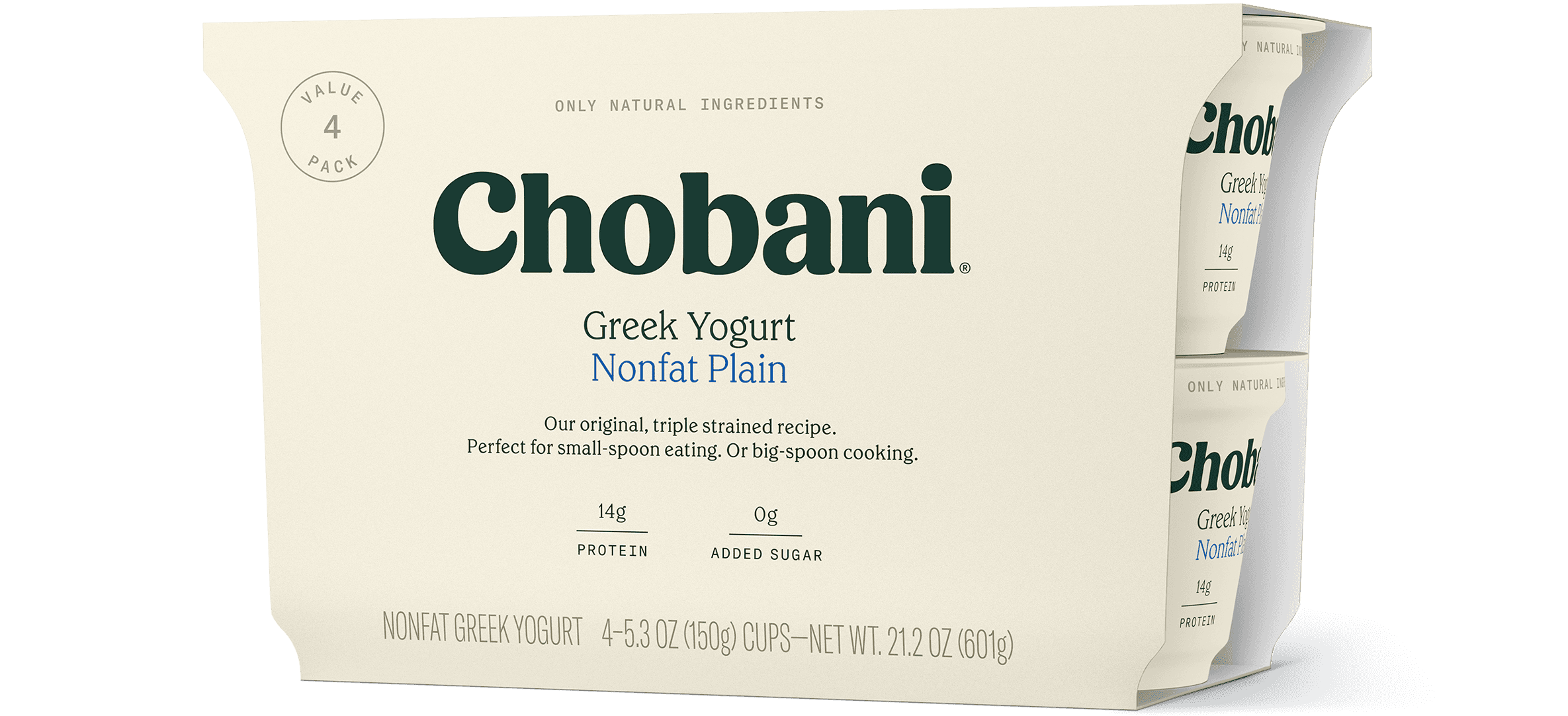 Chobani Nonfat Plain Greek Yogurt