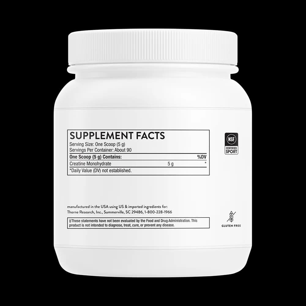 Thorne Creatine (Micronized Creatine Monohydrate)