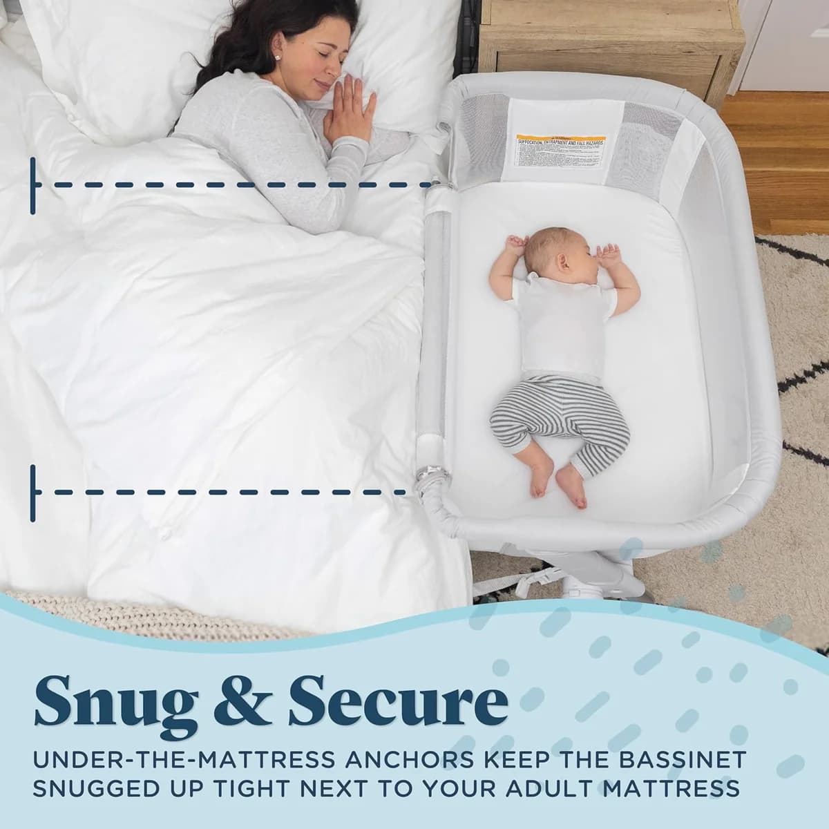 Baby Delight Beside Me Dreamer Bassinet & Bedside Sleeper