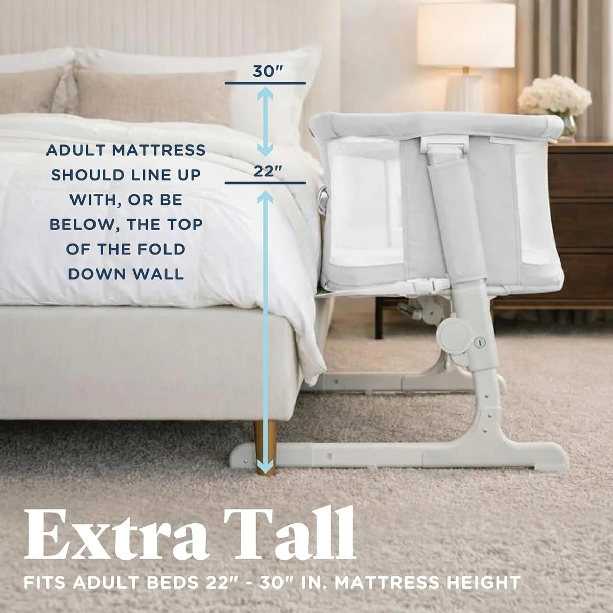 Baby Delight Beside Me Dreamer Bassinet & Bedside Sleeper