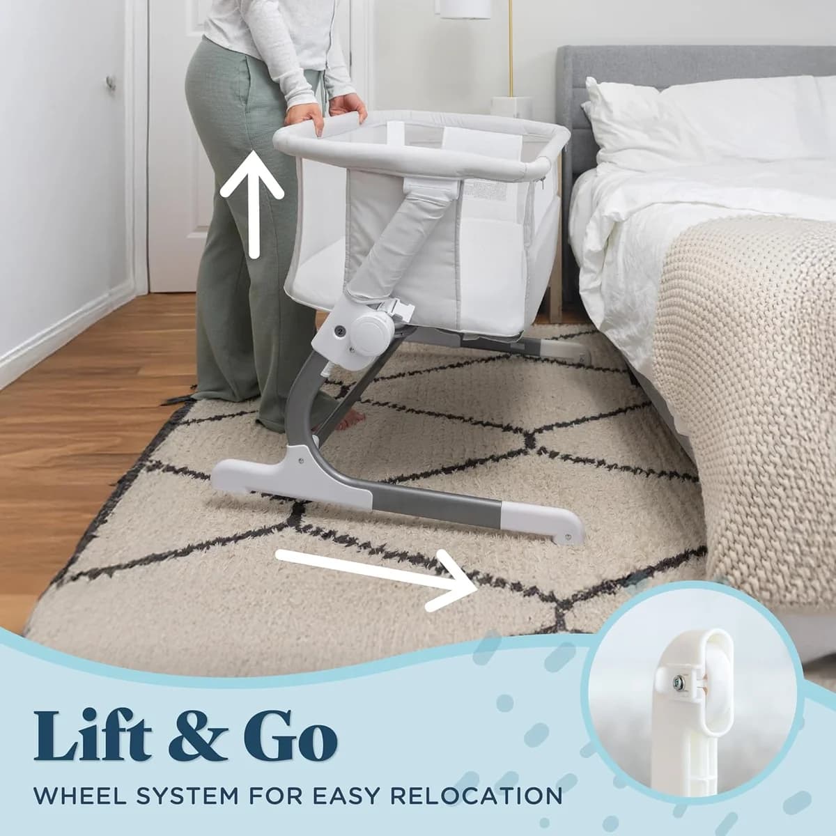 Baby Delight Beside Me Dreamer Bassinet & Bedside Sleeper