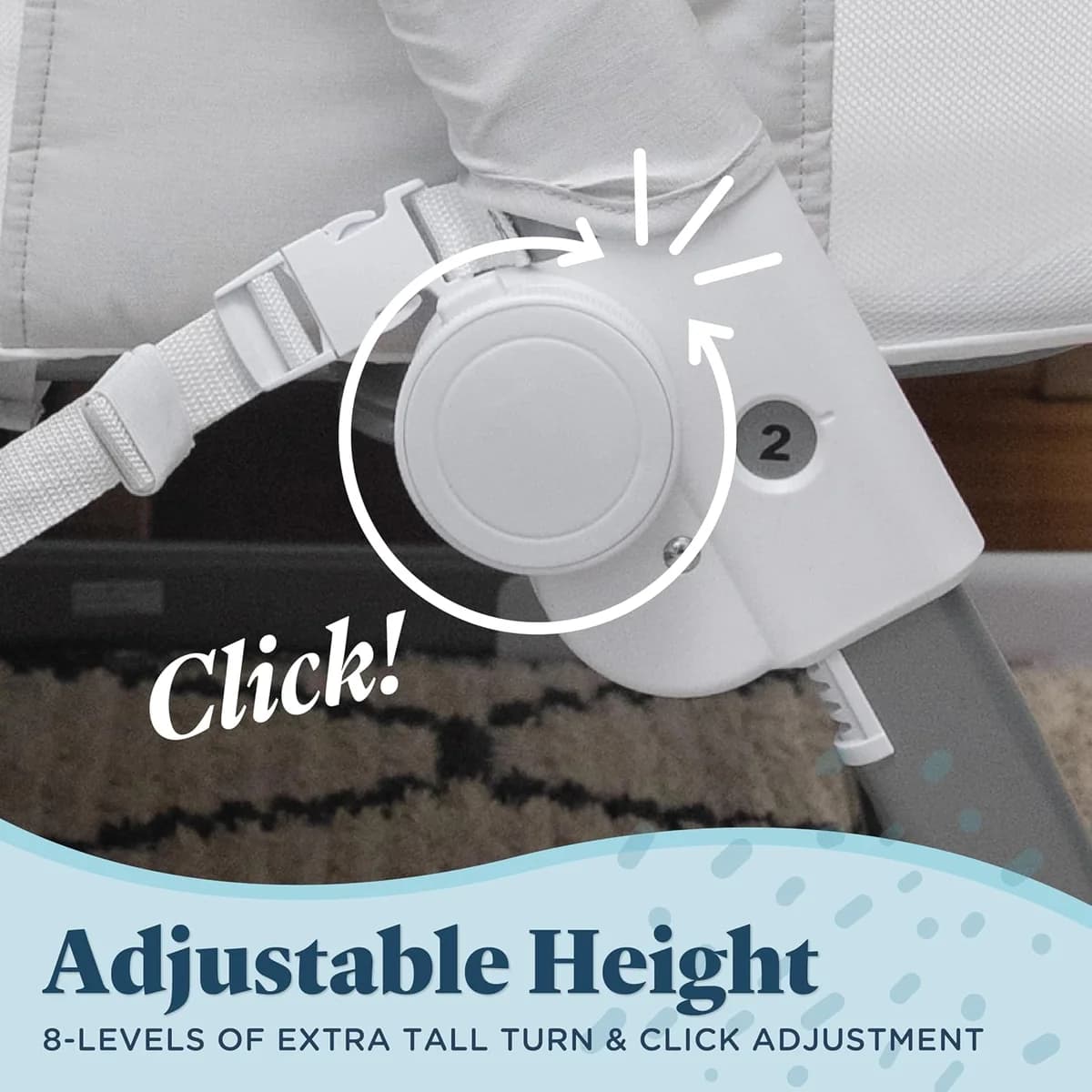 Baby Delight Beside Me Dreamer Bassinet & Bedside Sleeper