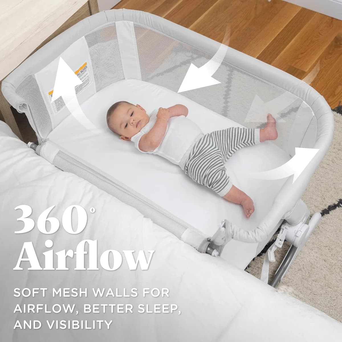 Baby Delight Beside Me Dreamer Bassinet & Bedside Sleeper
