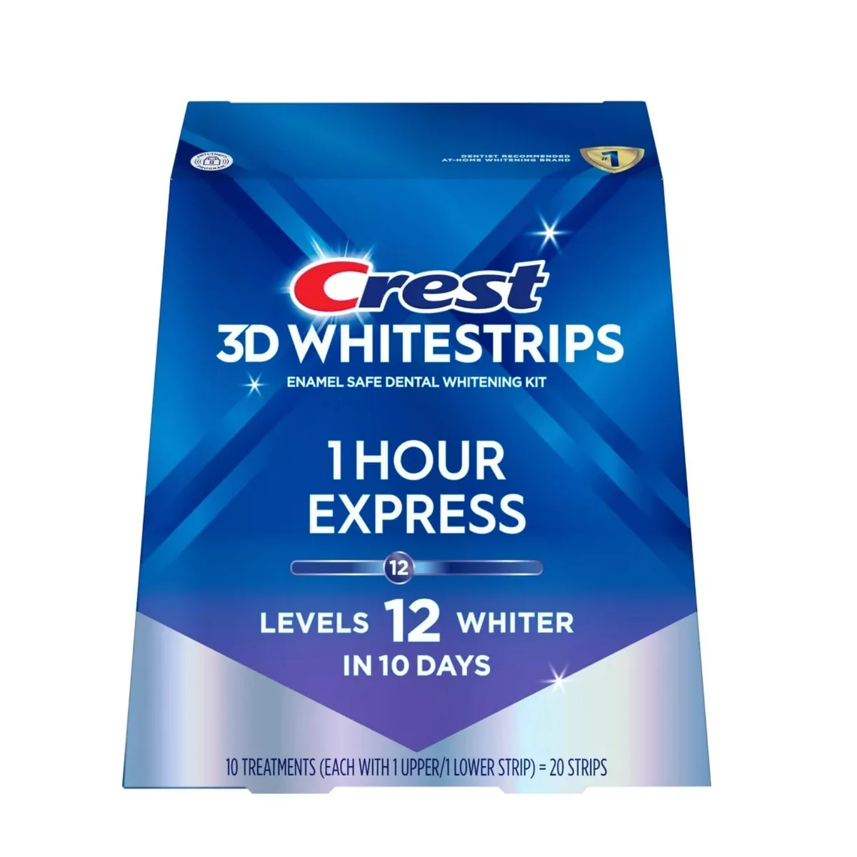 3D White Whitestrips 1-Hour Express