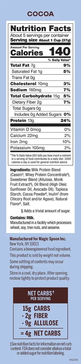 Magic Spoon High-Protein Cereal