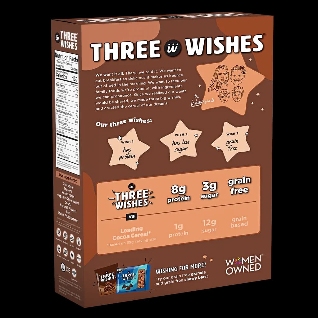 Three Wishes Grain-Free Cereal