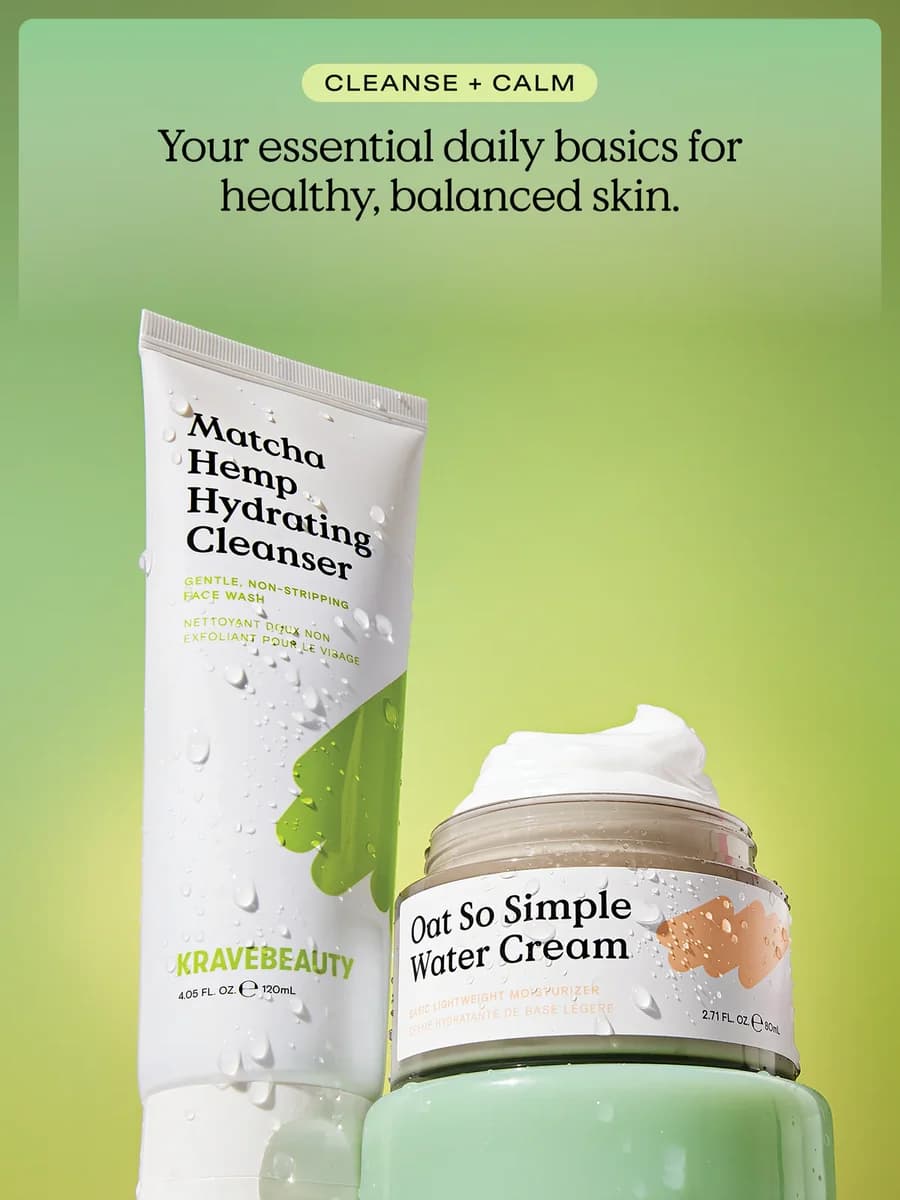 Krave Beauty Matcha Hemp Hydrating Cleanser