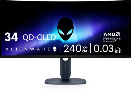 Alienware 34 240Hz QD-OLED Gaming Monitor - AW3425DW