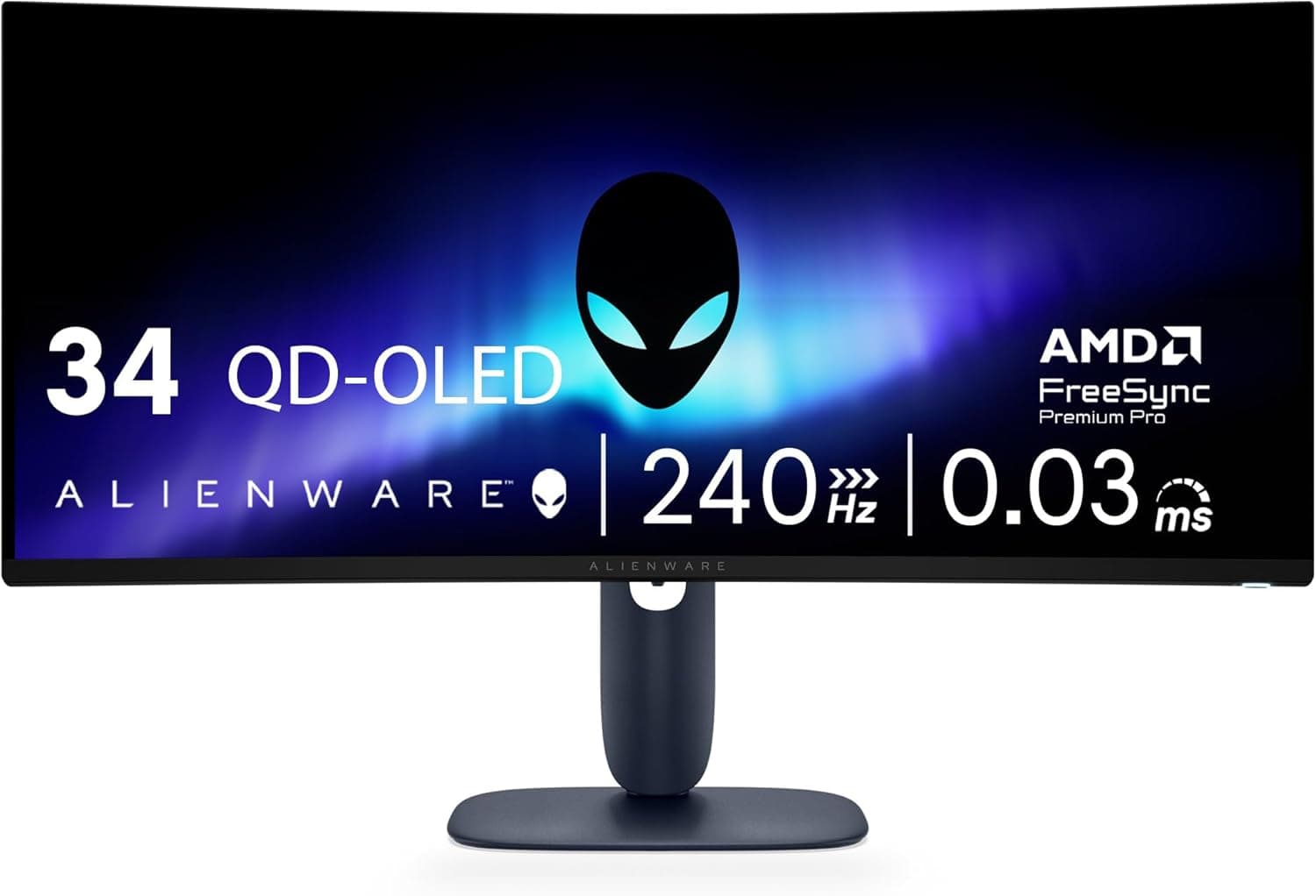 34 240Hz QD-OLED Gaming Monitor - AW3425DW