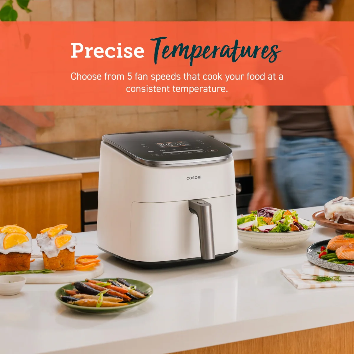 COSORI TurboBlaze 6.0-Quart Smart Air Fryer
