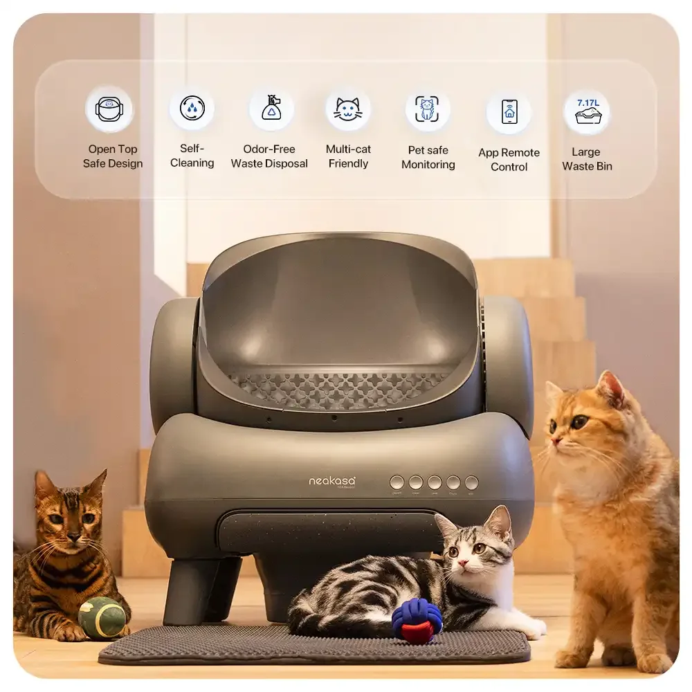 Neakasa M1 Open-Top Self-Cleaning Cat Litter Box