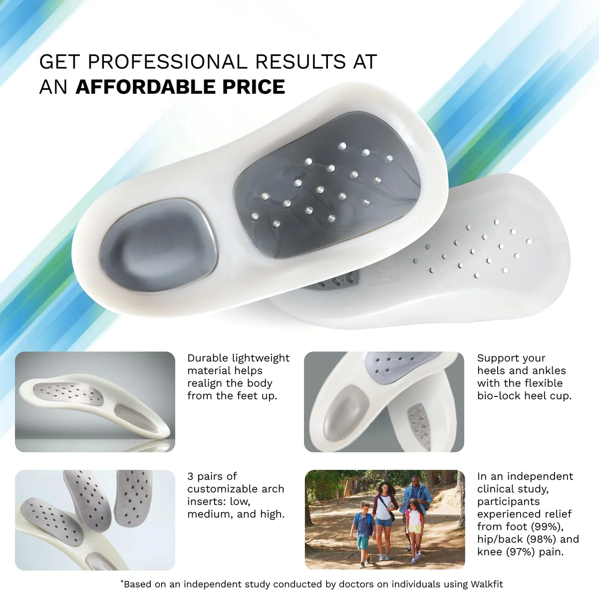 WalkFit Platinum Foot Orthotics