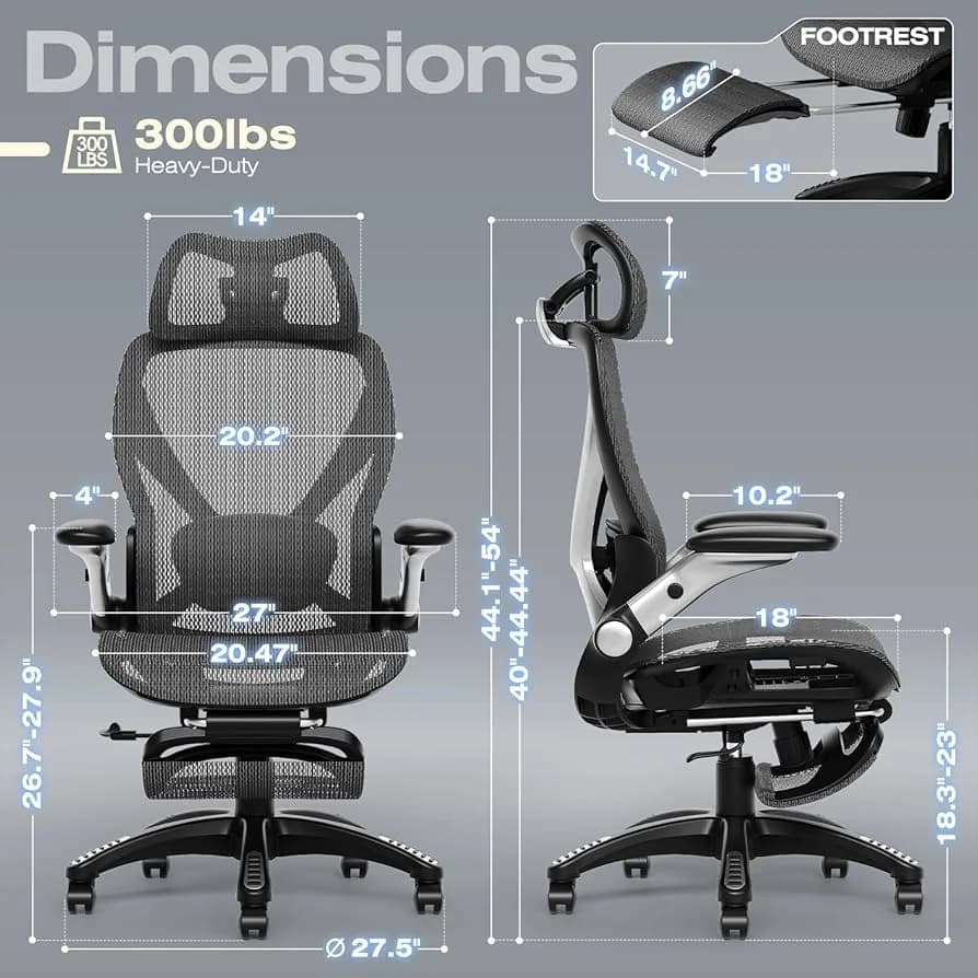 ELABEST X100 Ergonomic Mesh Office Chair