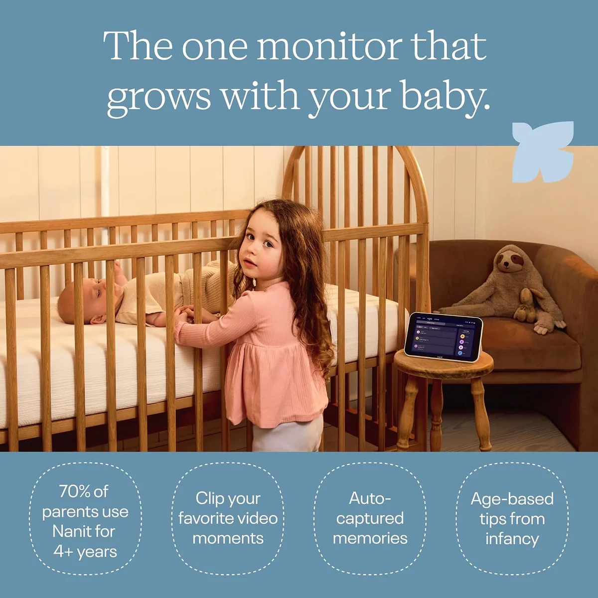 Nanit Pro Smart Baby Monitor