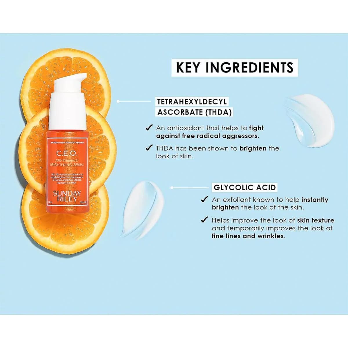 Sunday Riley C.E.O. 15% Vitamin C Brightening Serum
