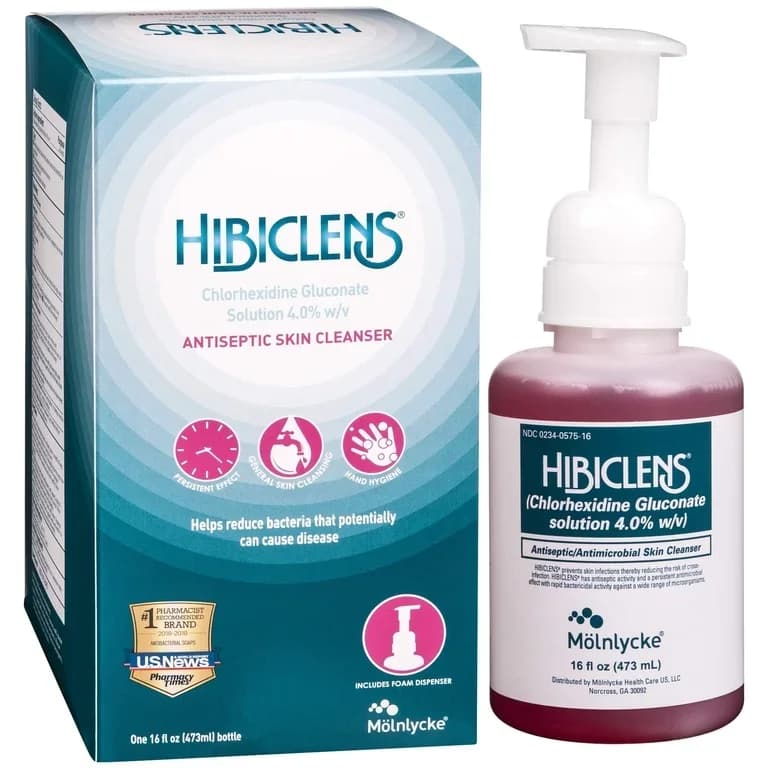 Hibiclens Antiseptic / Antimicrobial Skin Cleanser (4% CHG)