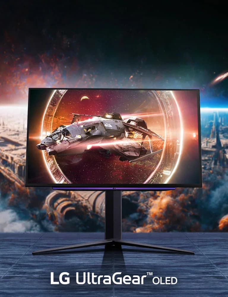 LG UltraGear 27GS95QE-B 27-inch OLED Gaming Monitor