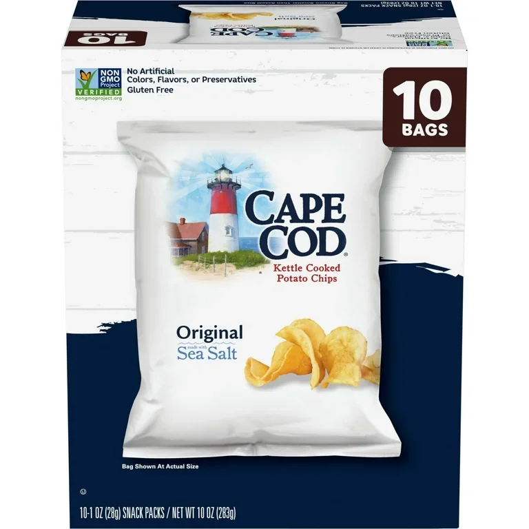 Cape Cod Potato Chips Original Kettle Cooked Potato Chips