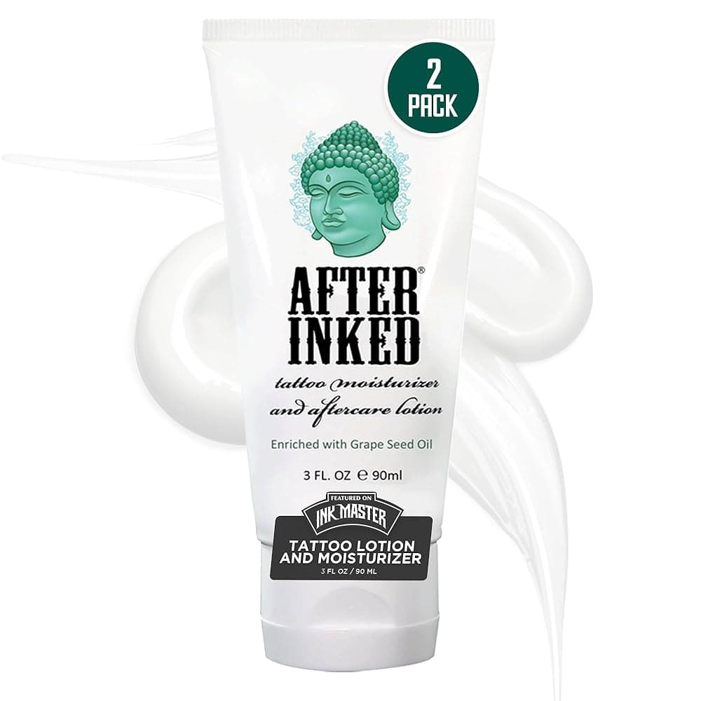 After Inked Tattoo Aftercare Lotion Moisturizer