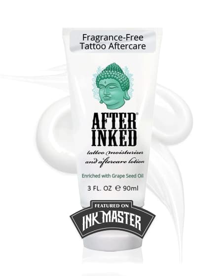 After Inked Tattoo Aftercare Lotion Moisturizer