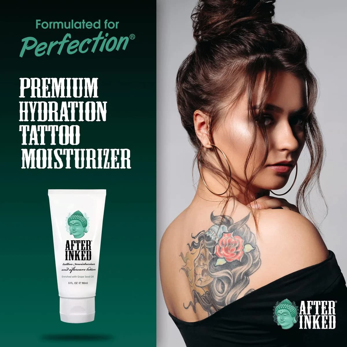 After Inked Tattoo Aftercare Lotion Moisturizer