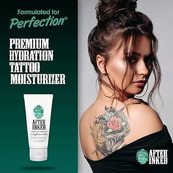 After Inked Tattoo Aftercare Lotion Moisturizer