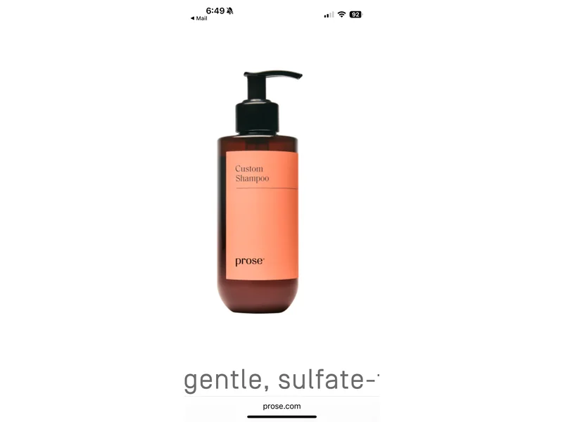 Prose Custom Shampoo
