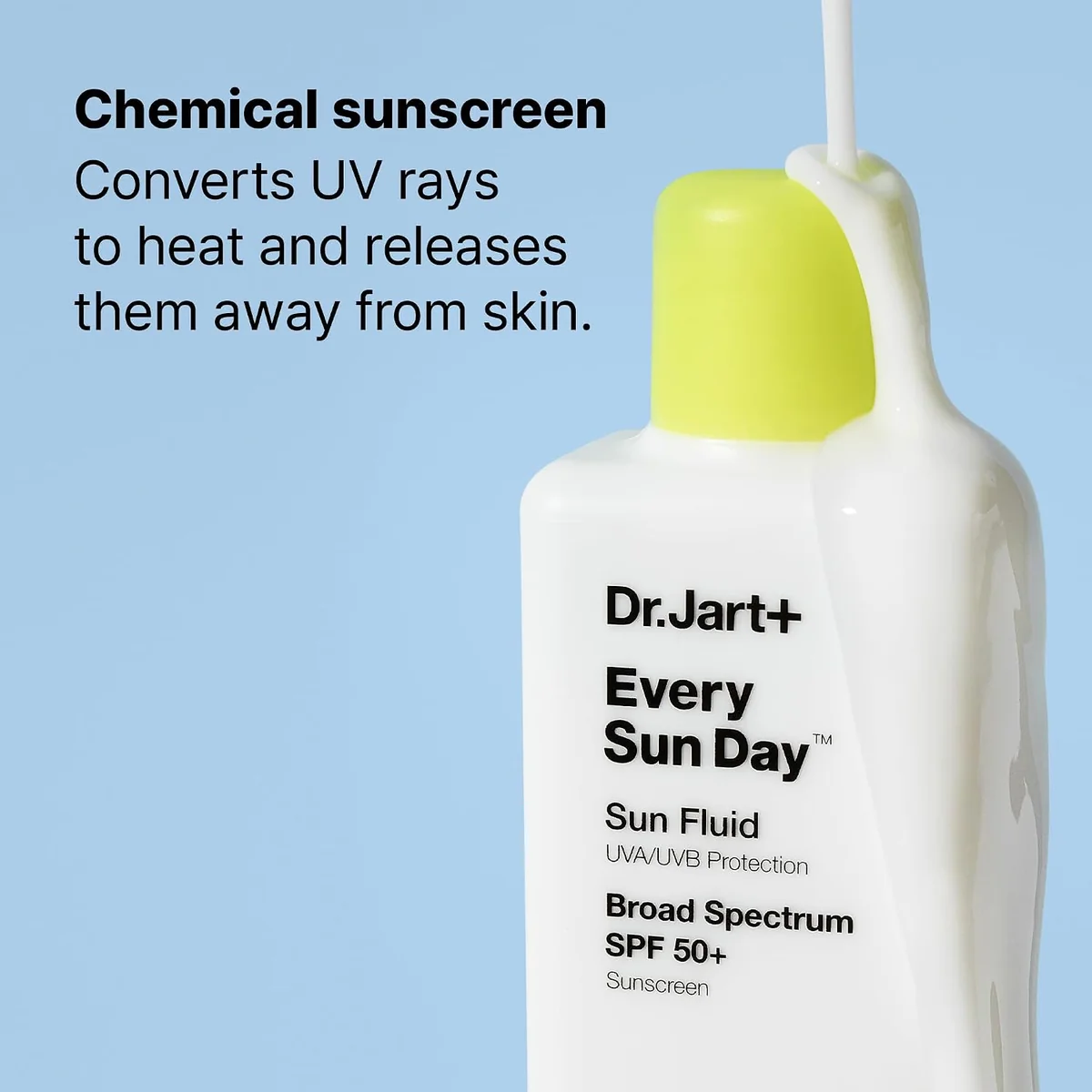 Dr.Jart+ Every Sun Day Fluid Korean Sunscreen SPF 50+ for Face