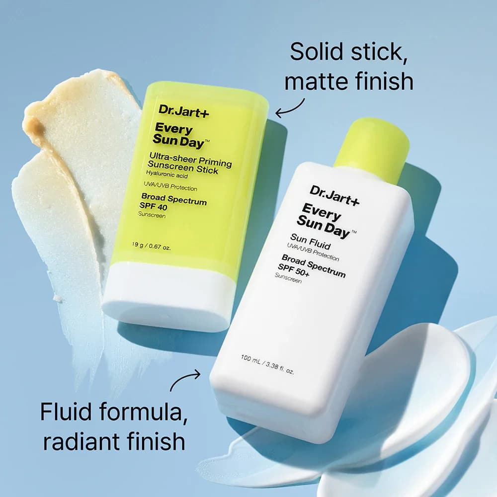 Dr.Jart+ Every Sun Day Fluid Korean Sunscreen SPF 50+ for Face