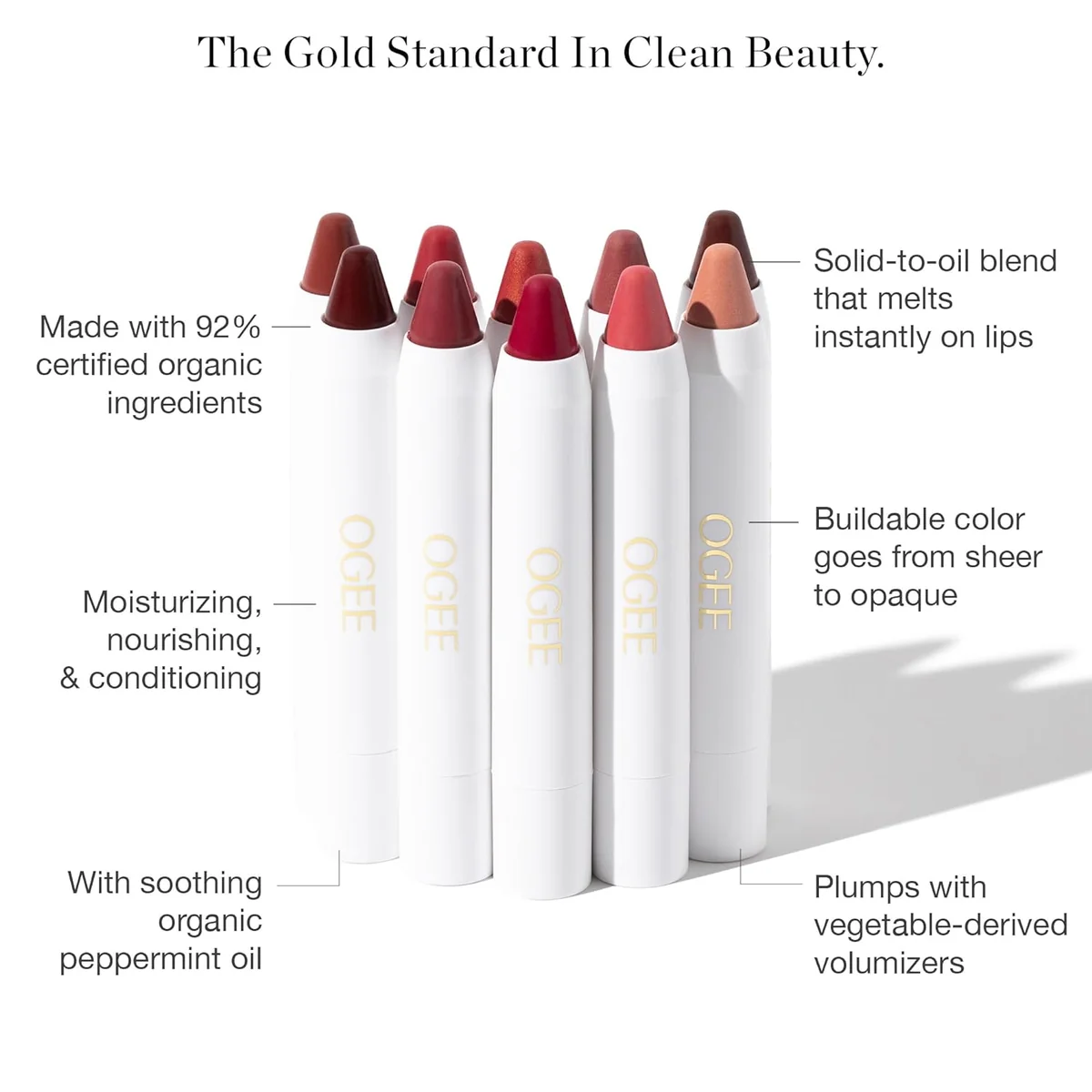 OGEE Tinted Sculpted Lip Oil