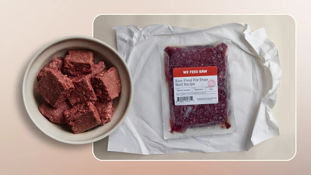 We Feed Raw Beef Recipe (Frozen Raw Dog Food)