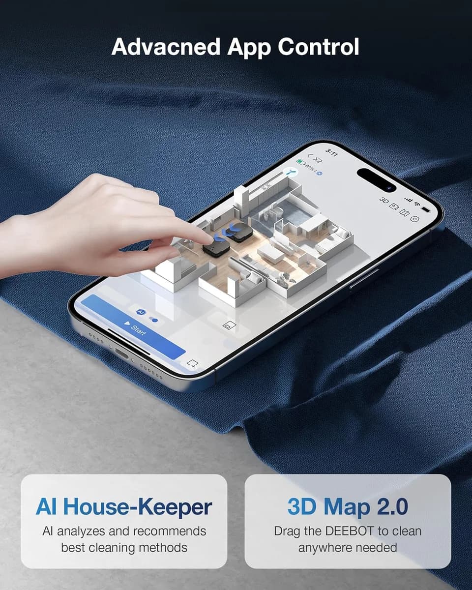 ECOVACS DEEBOT X2 OMNI