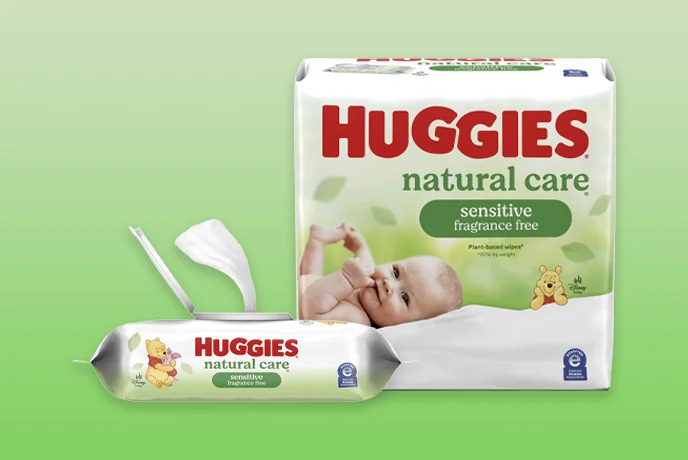 Huggies Natural Care Sensitive Baby Wipes