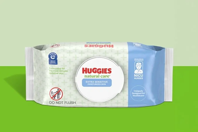 Huggies Natural Care Sensitive Baby Wipes