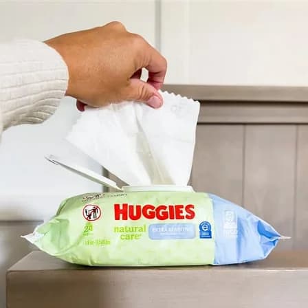 Huggies Natural Care Sensitive Baby Wipes