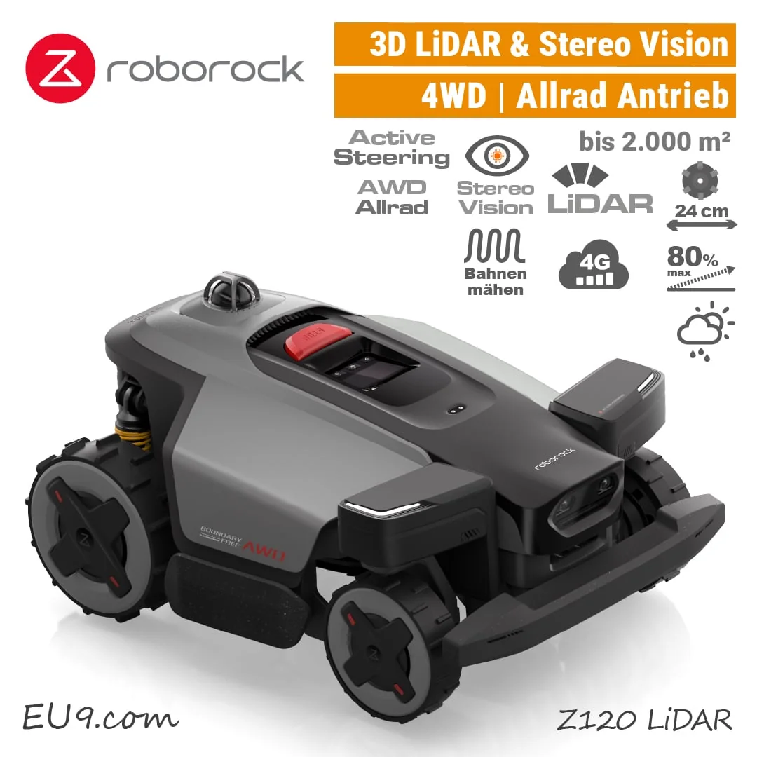 Roborock RockMow Z120 LiDAR